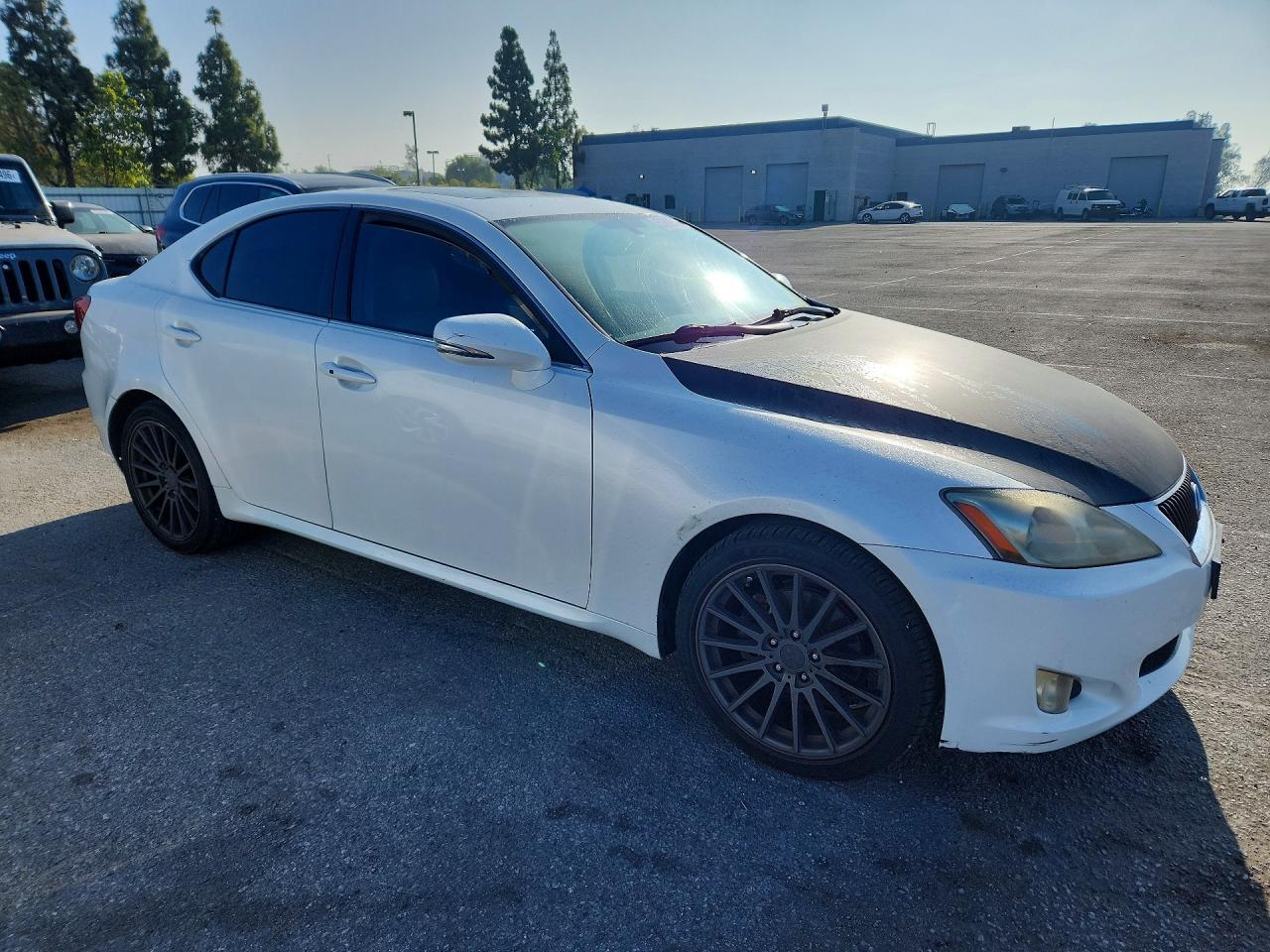 2009 Lexus Is 250 White vin: JTHBK262195086778