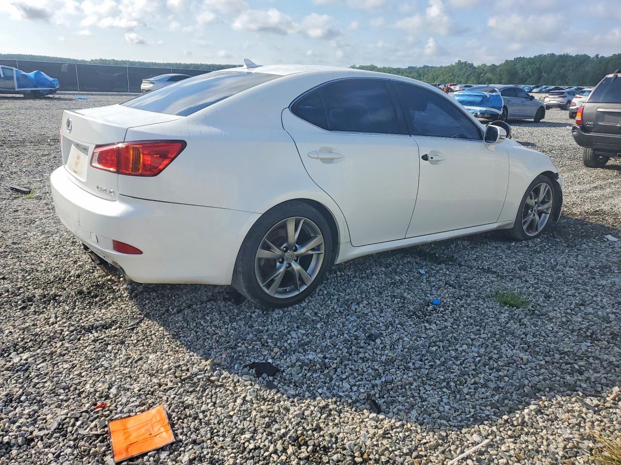 2009 Lexus Is 250 Base Белый vin: JTHBK262195091253