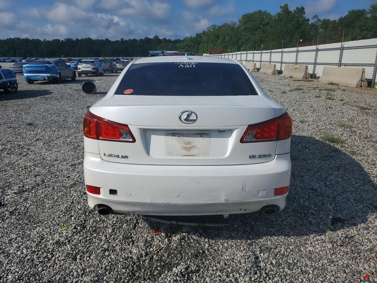 2009 Lexus Is 250 Base Белый vin: JTHBK262195091253