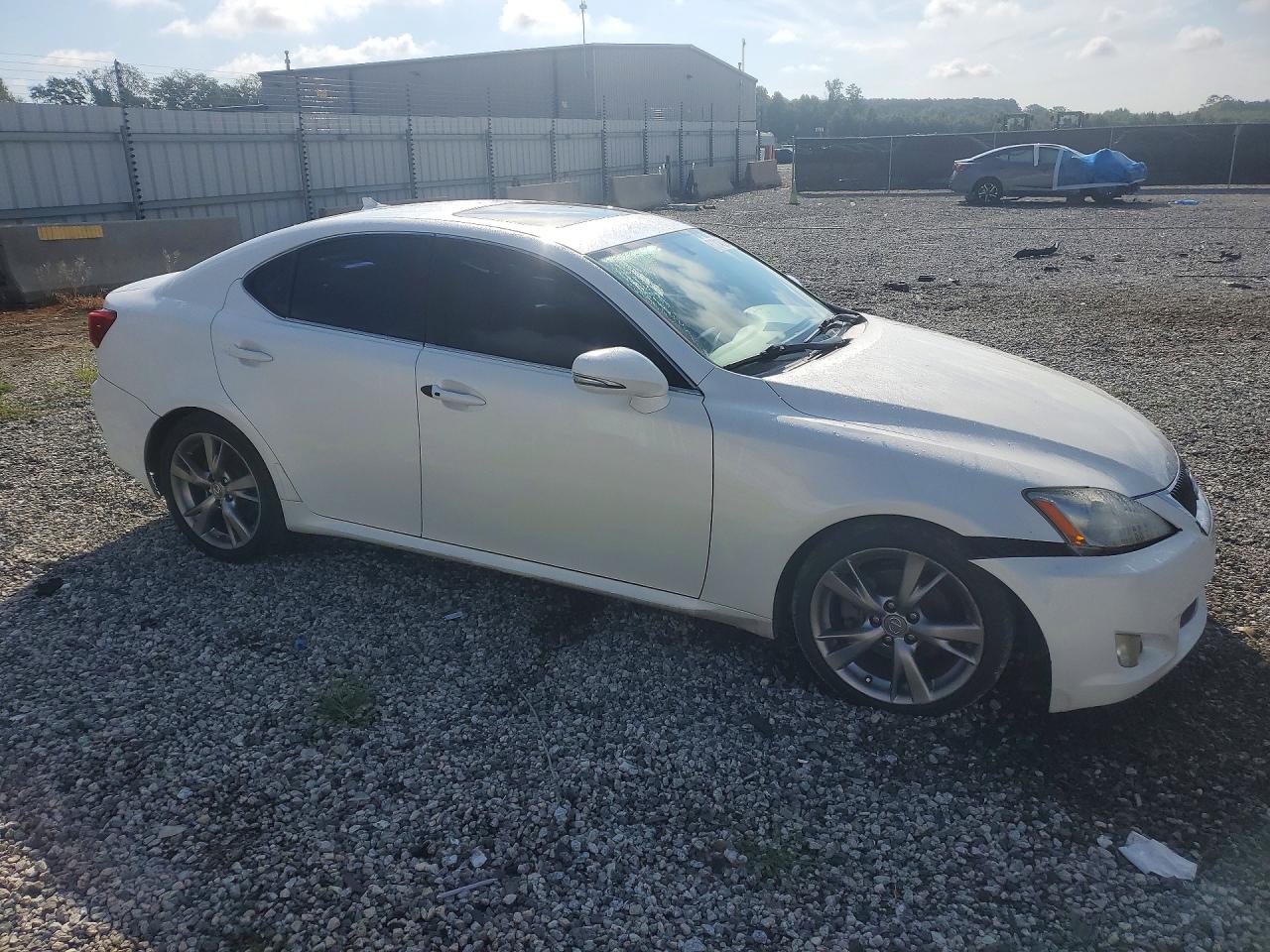 2009 Lexus Is 250 Base Белый vin: JTHBK262195091253
