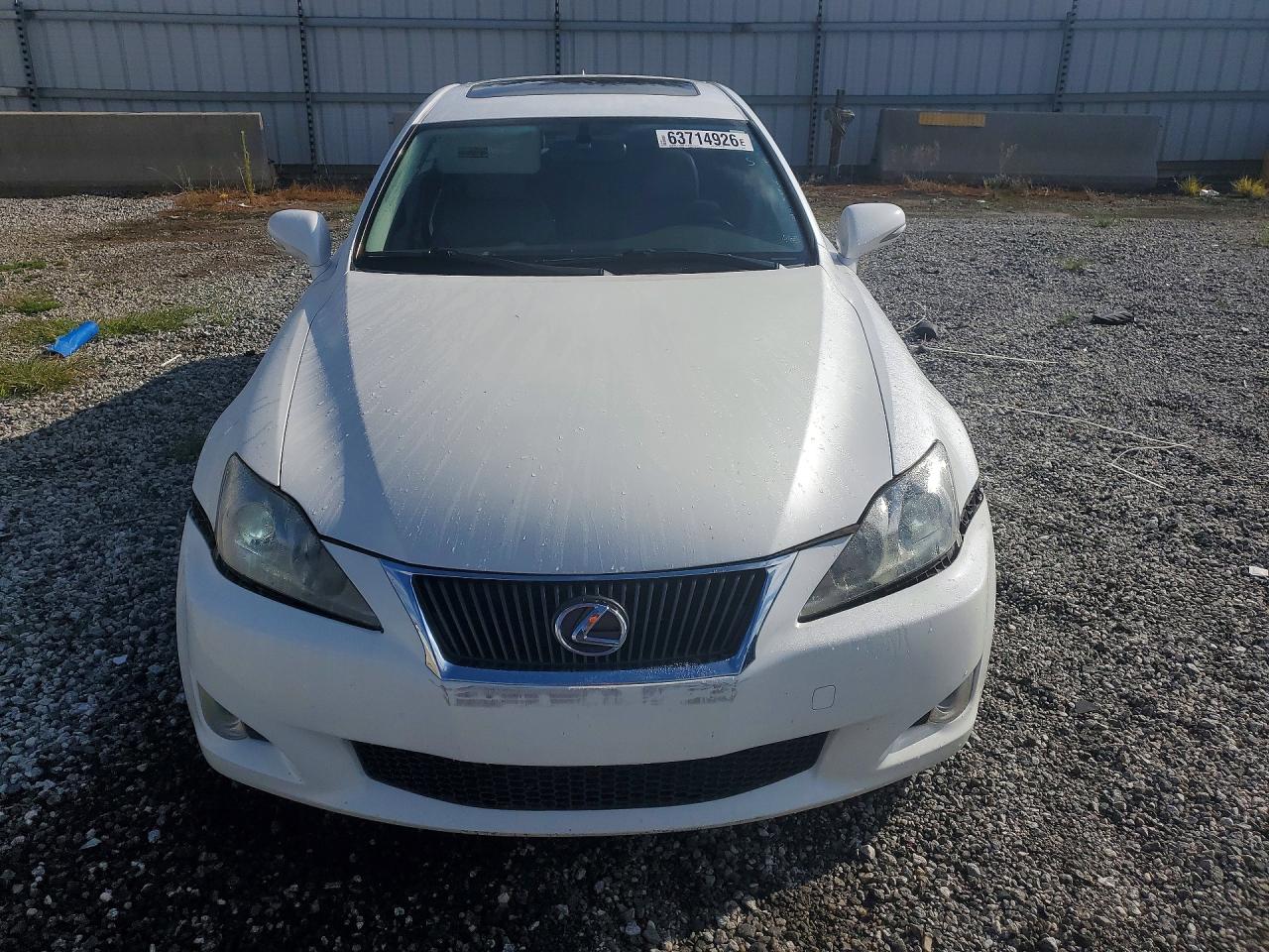 2009 Lexus Is 250 Base Белый vin: JTHBK262195091253
