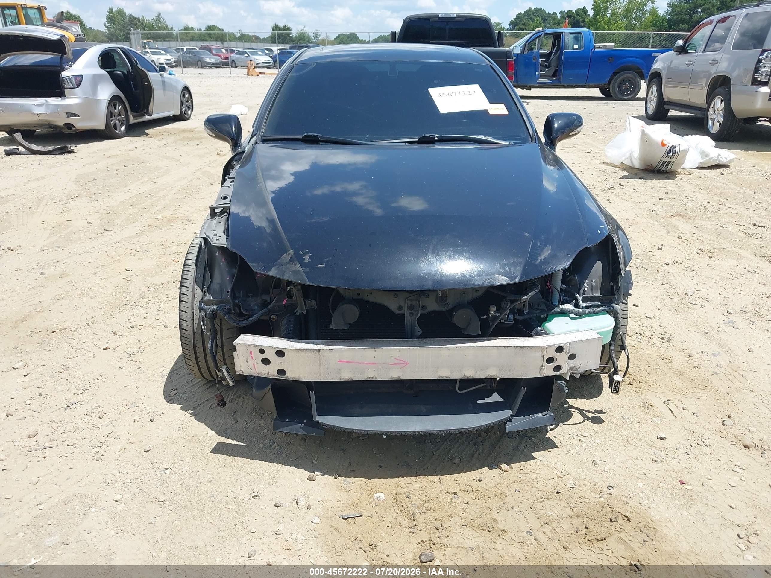 2009 Lexus Is 250 Black vin: JTHBK262195091785