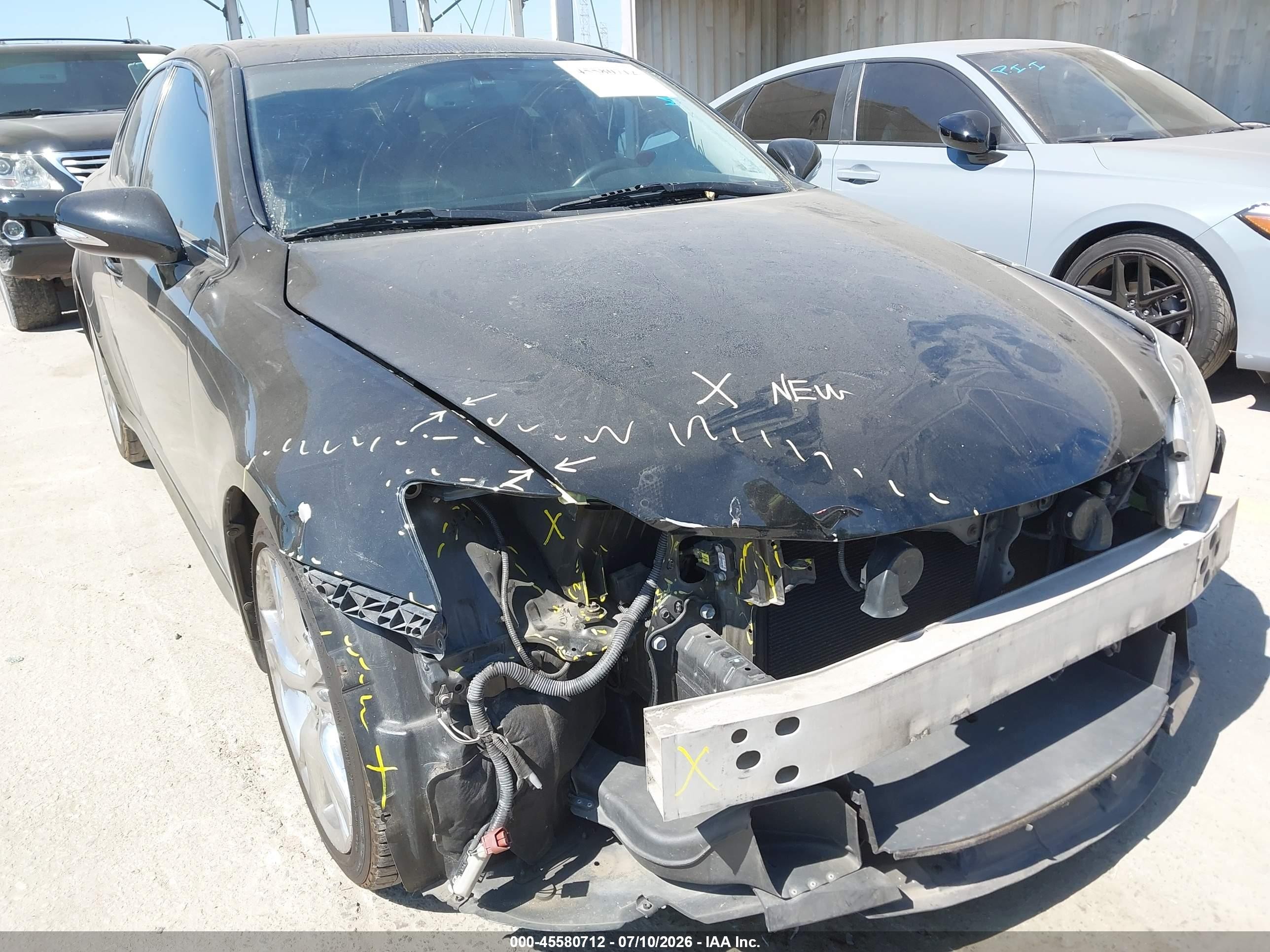 2009 Lexus Is 250   Black vin: JTHBK262195101540