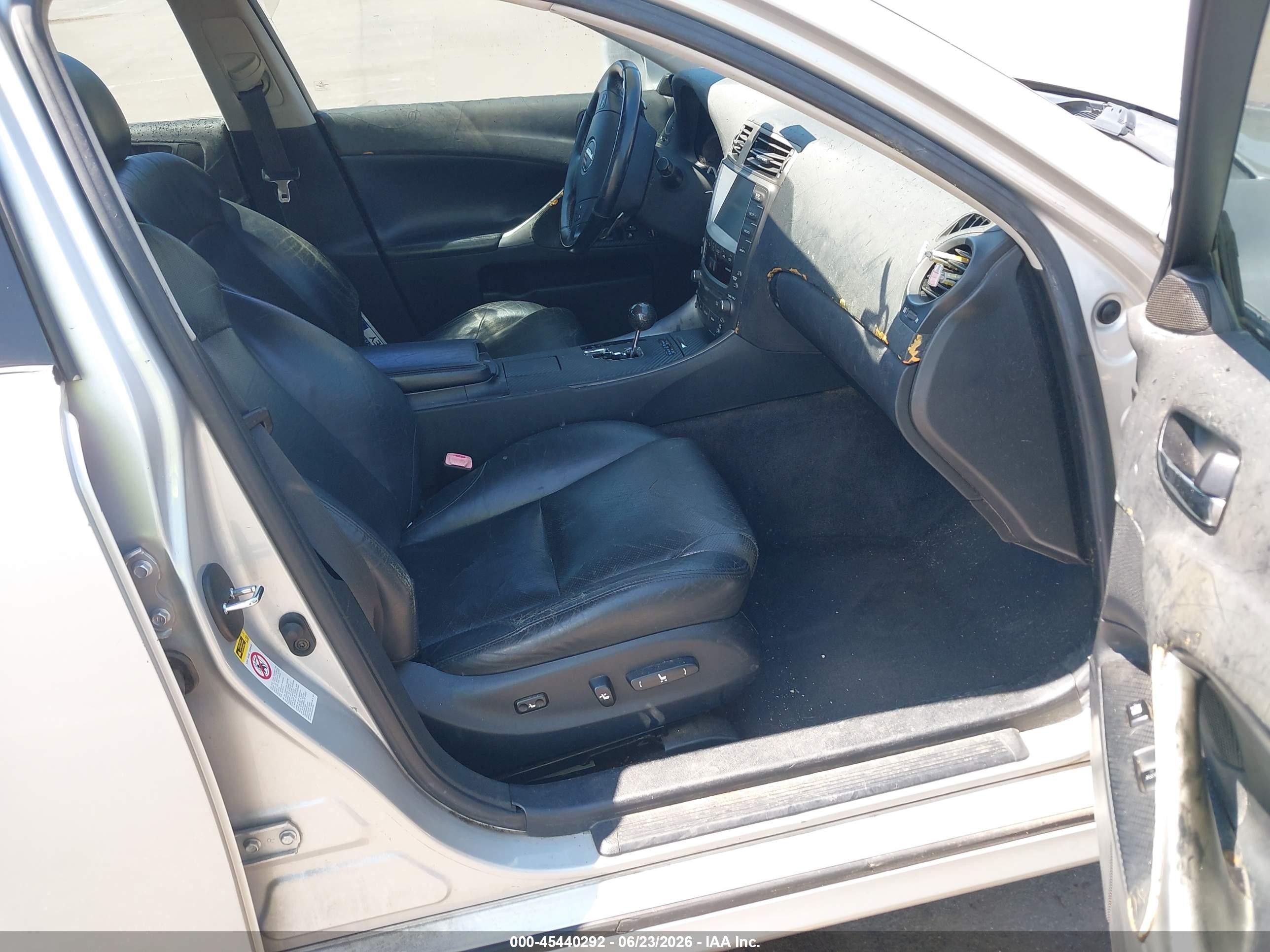 2006 Lexus Is 250   Gray vin: JTHBK262262012301