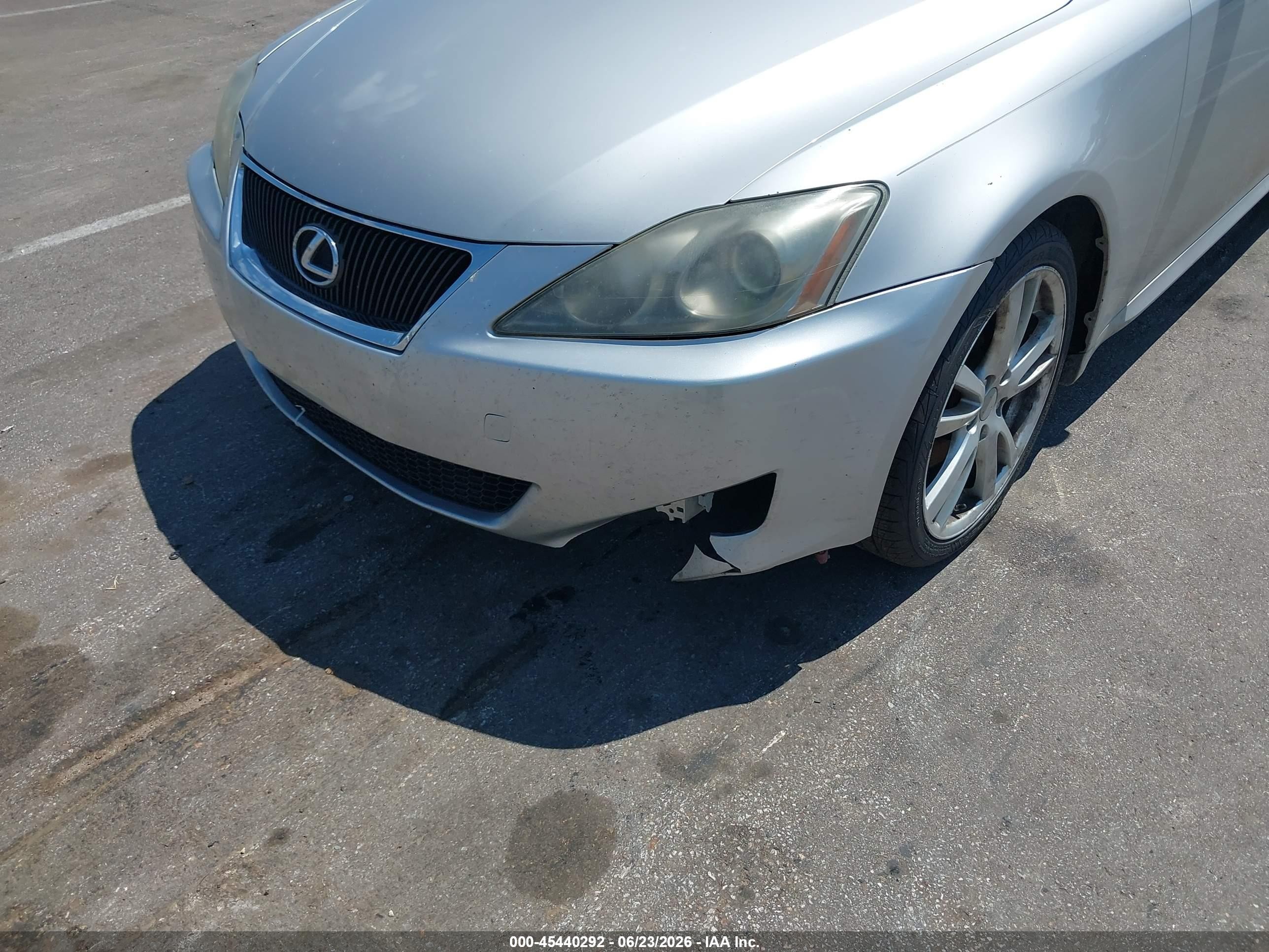 2006 Lexus Is 250   Gray vin: JTHBK262262012301