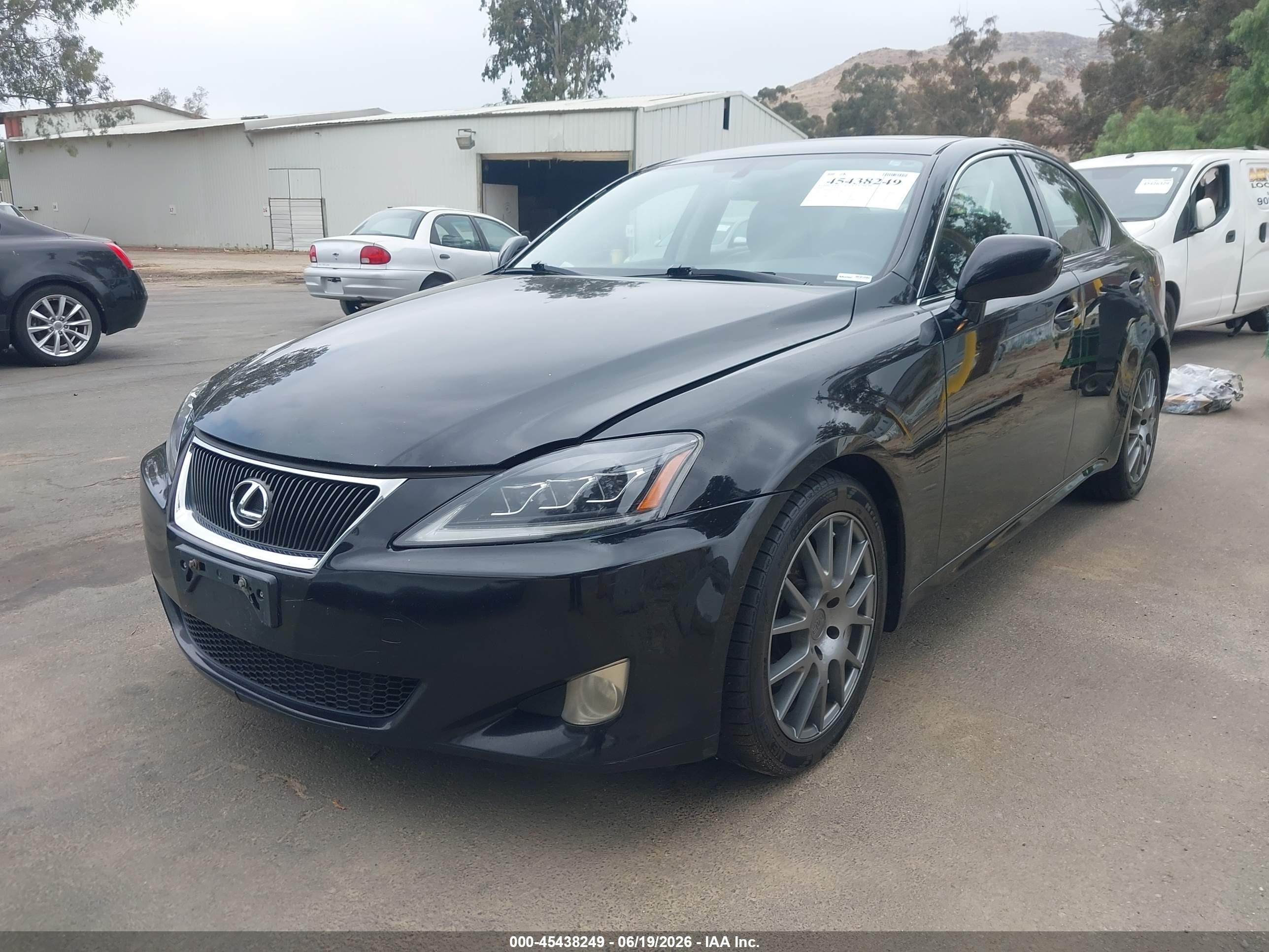 2006 Lexus Is 250 Black vin: JTHBK262262020575