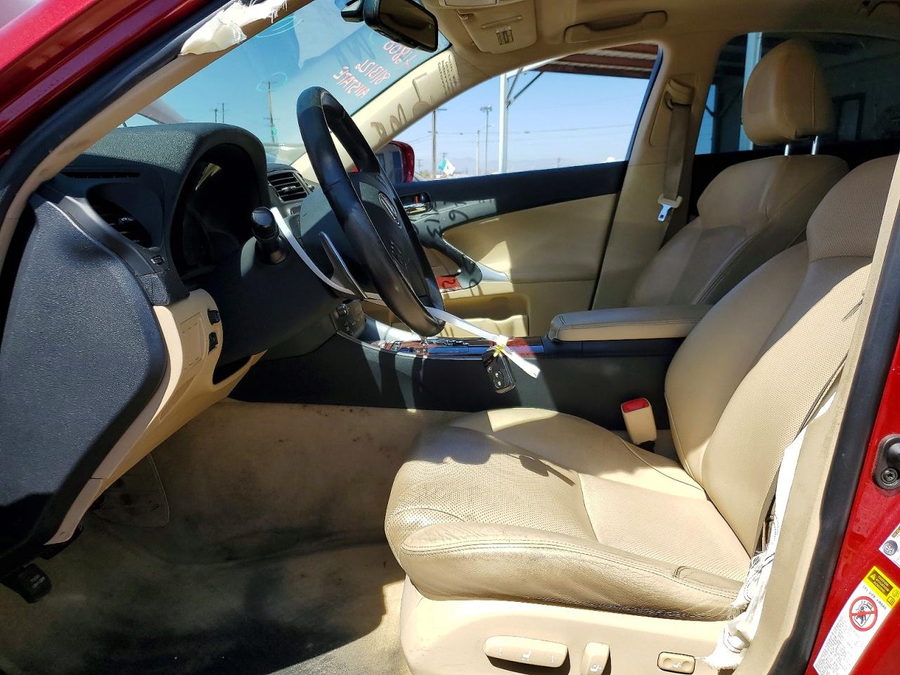2006 Lexus Is 250 Red vin: JTHBK262265004486