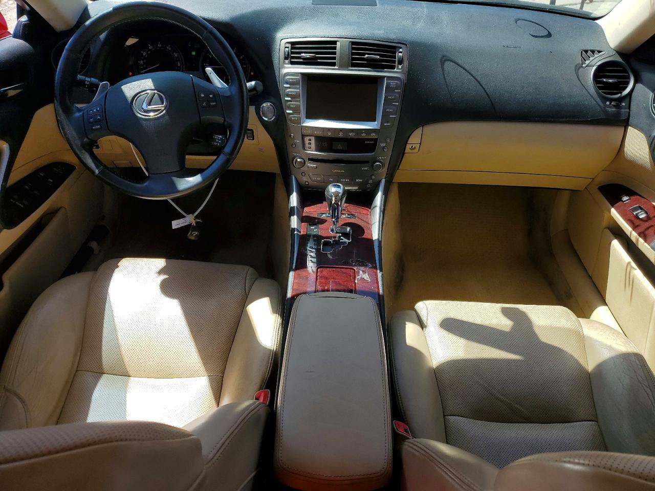 2006 Lexus Is 250 Red vin: JTHBK262265004486