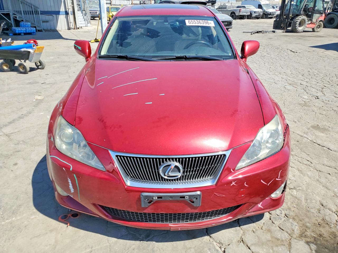 2006 Lexus Is 250 Red vin: JTHBK262265004486