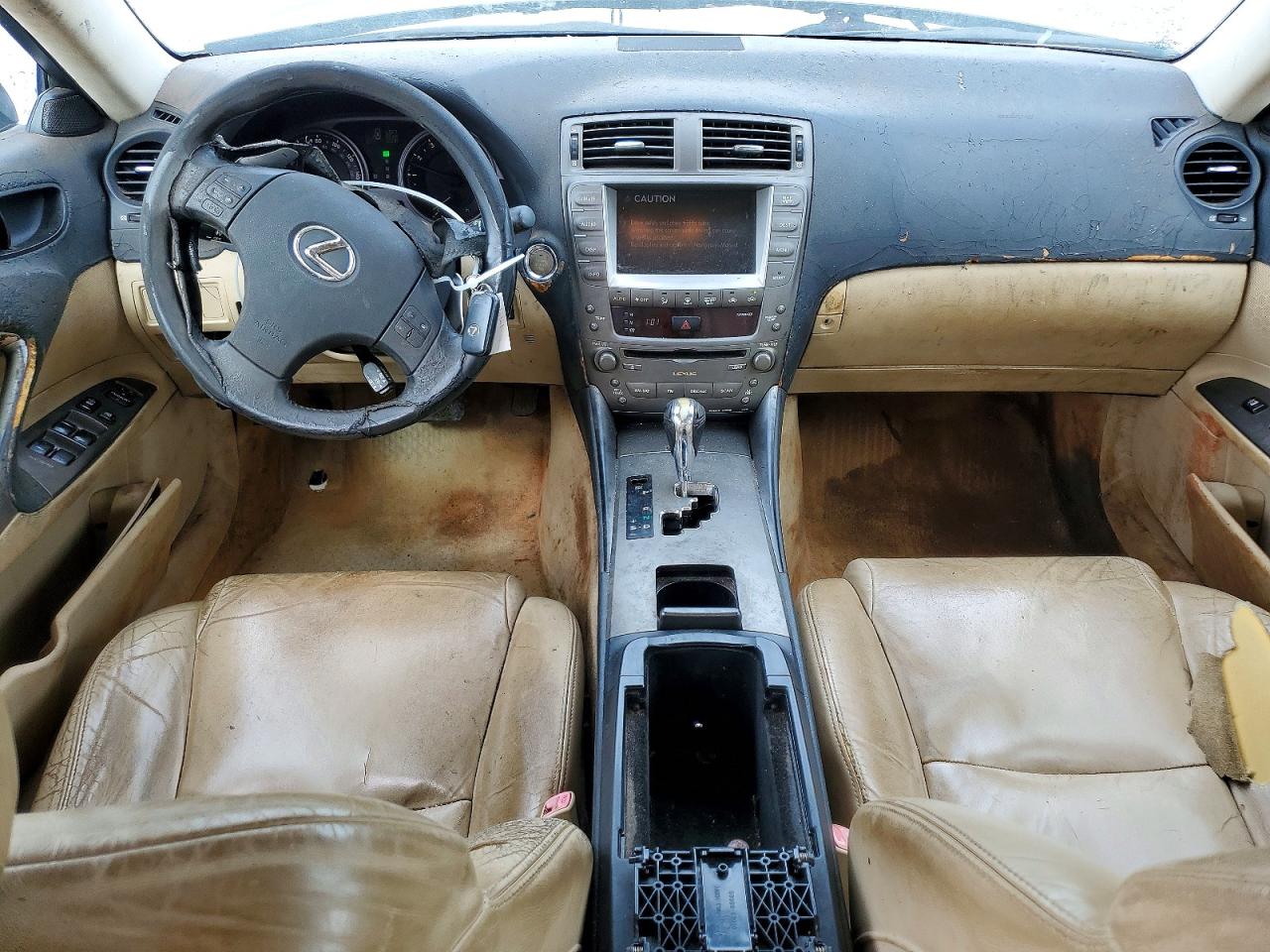 2006 Lexus Is 250 Black vin: JTHBK262265008179