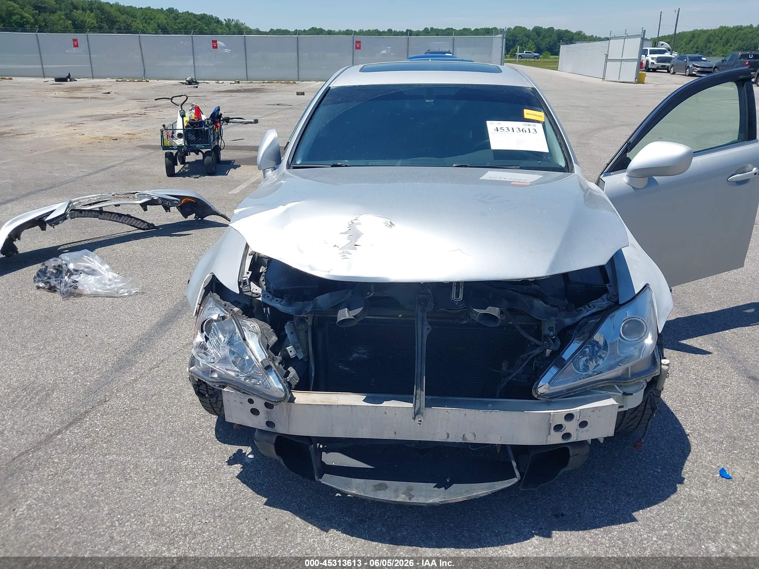 2007 Lexus Is 250   Silver vin: JTHBK262272042738