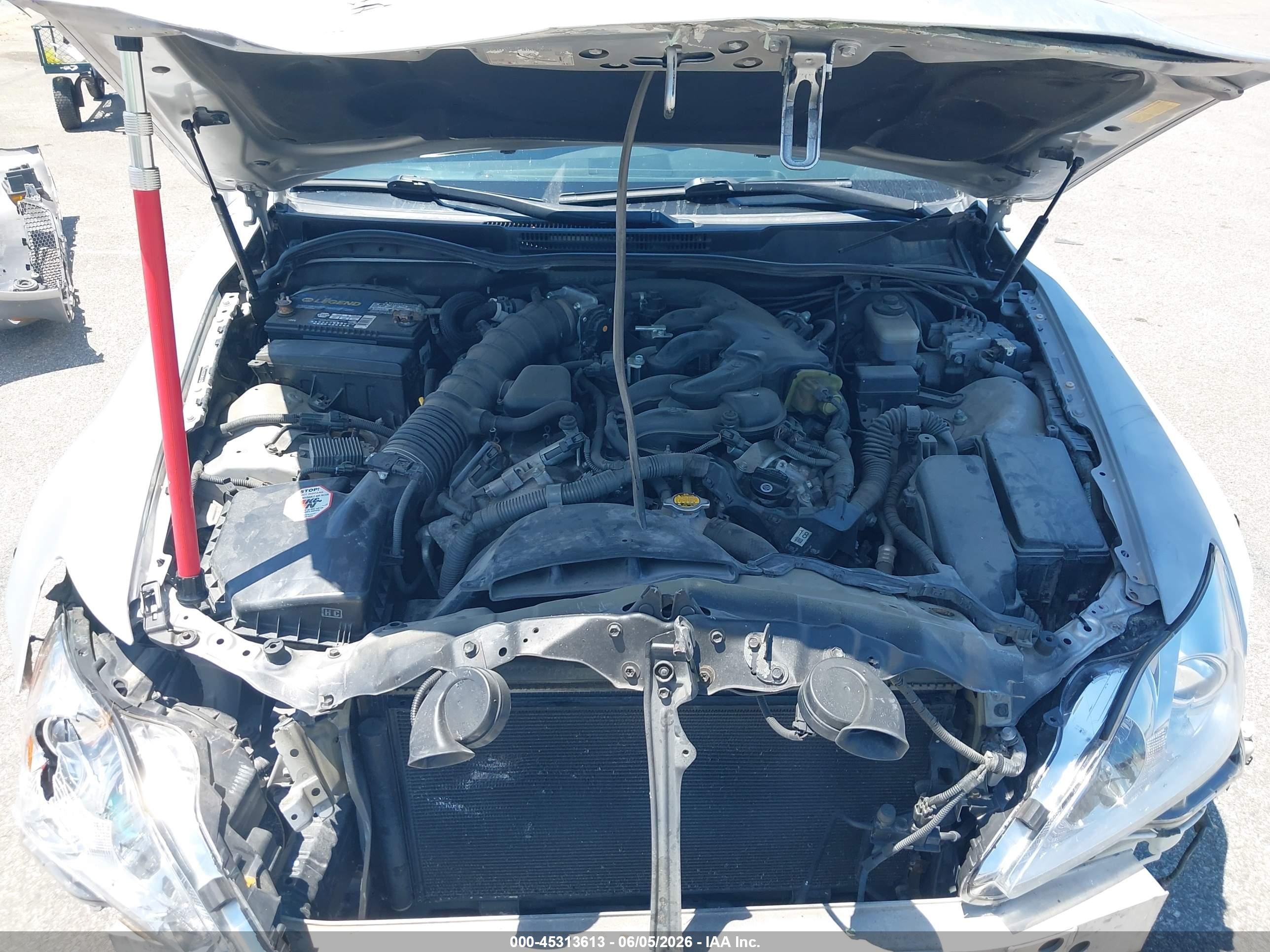 2007 Lexus Is 250   Silver vin: JTHBK262272042738
