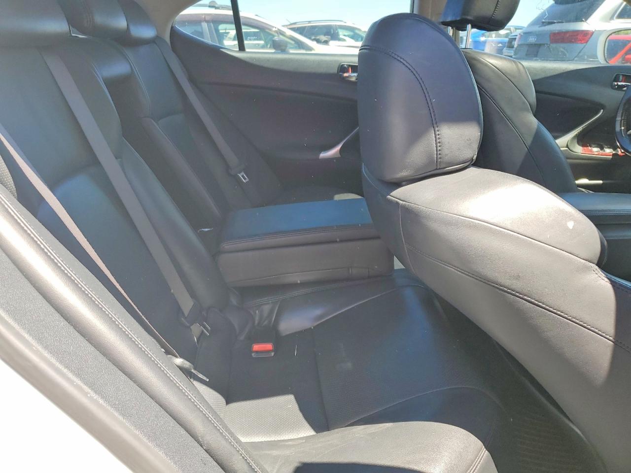 2007 Lexus Is 250 White vin: JTHBK262272056297