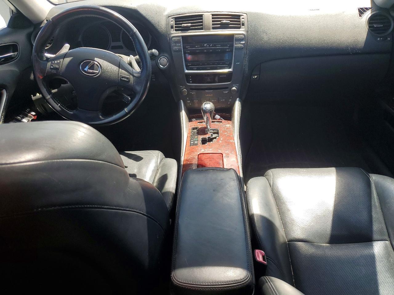 2007 Lexus Is 250 White vin: JTHBK262272056297
