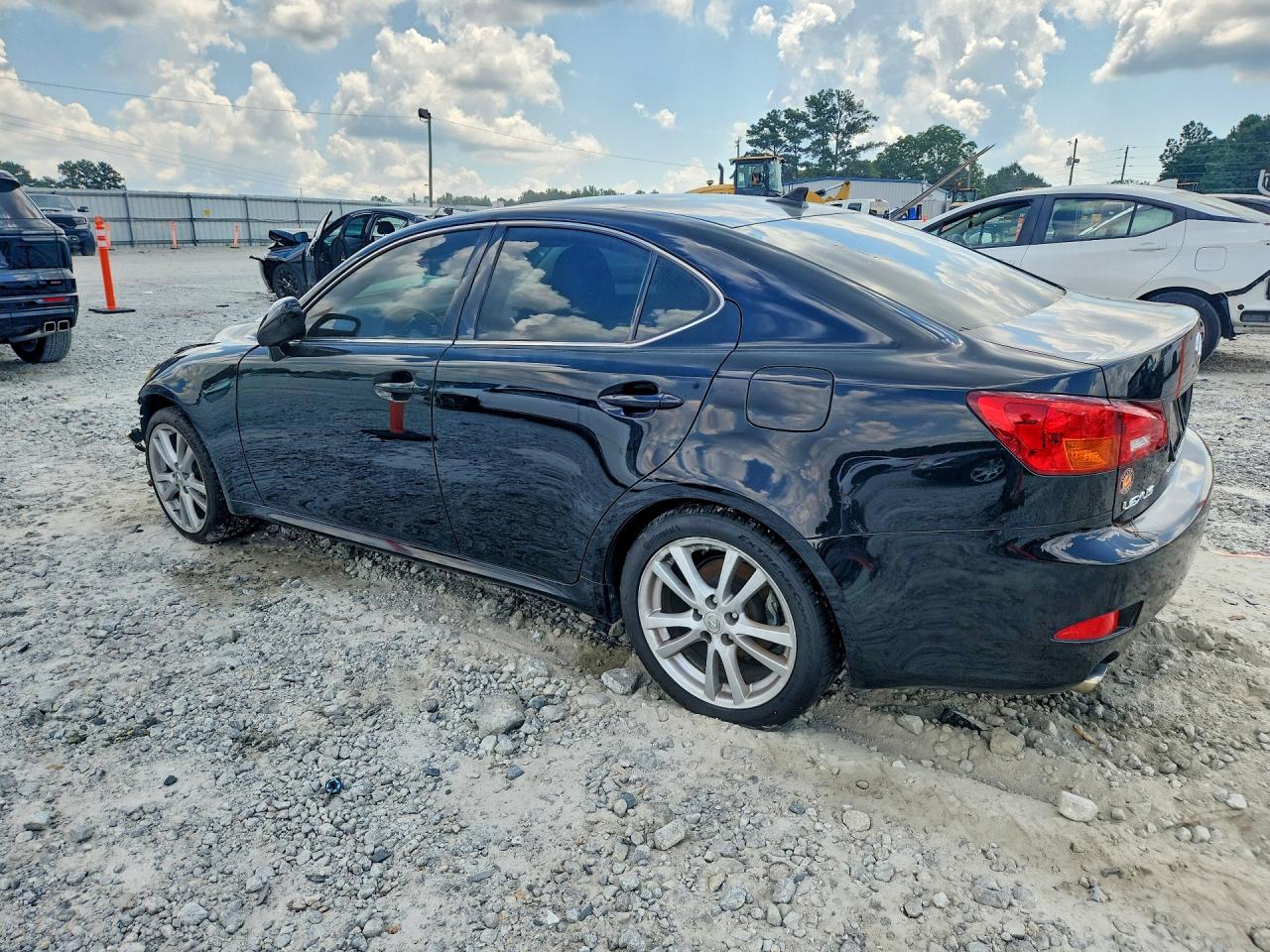 2007 Lexus Is 250 Base Черный vin: JTHBK262275025842