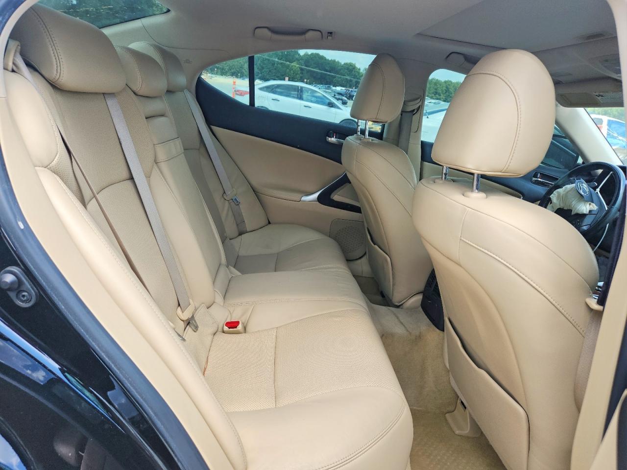 2007 Lexus Is 250 Base Черный vin: JTHBK262275025842
