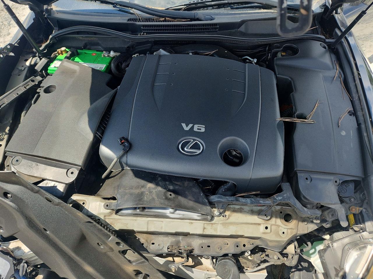2007 Lexus Is 250 Base Черный vin: JTHBK262275025842