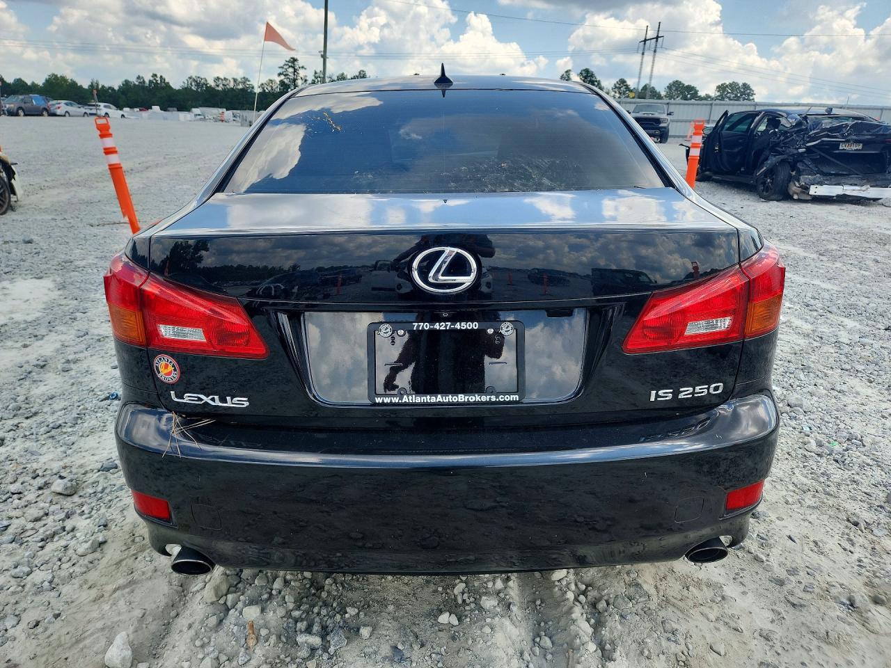 2007 Lexus Is 250 Base Черный vin: JTHBK262275025842