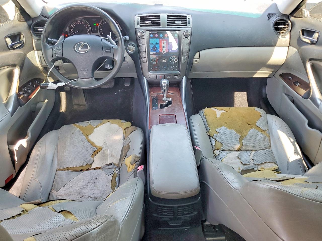 2007 Lexus Is 250 Base Gray vin: JTHBK262275028398