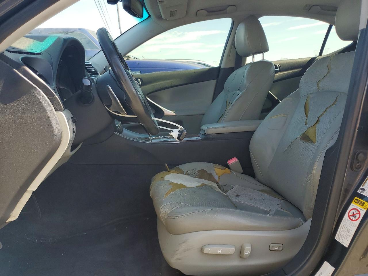 2007 Lexus Is 250 Base Gray vin: JTHBK262275028398