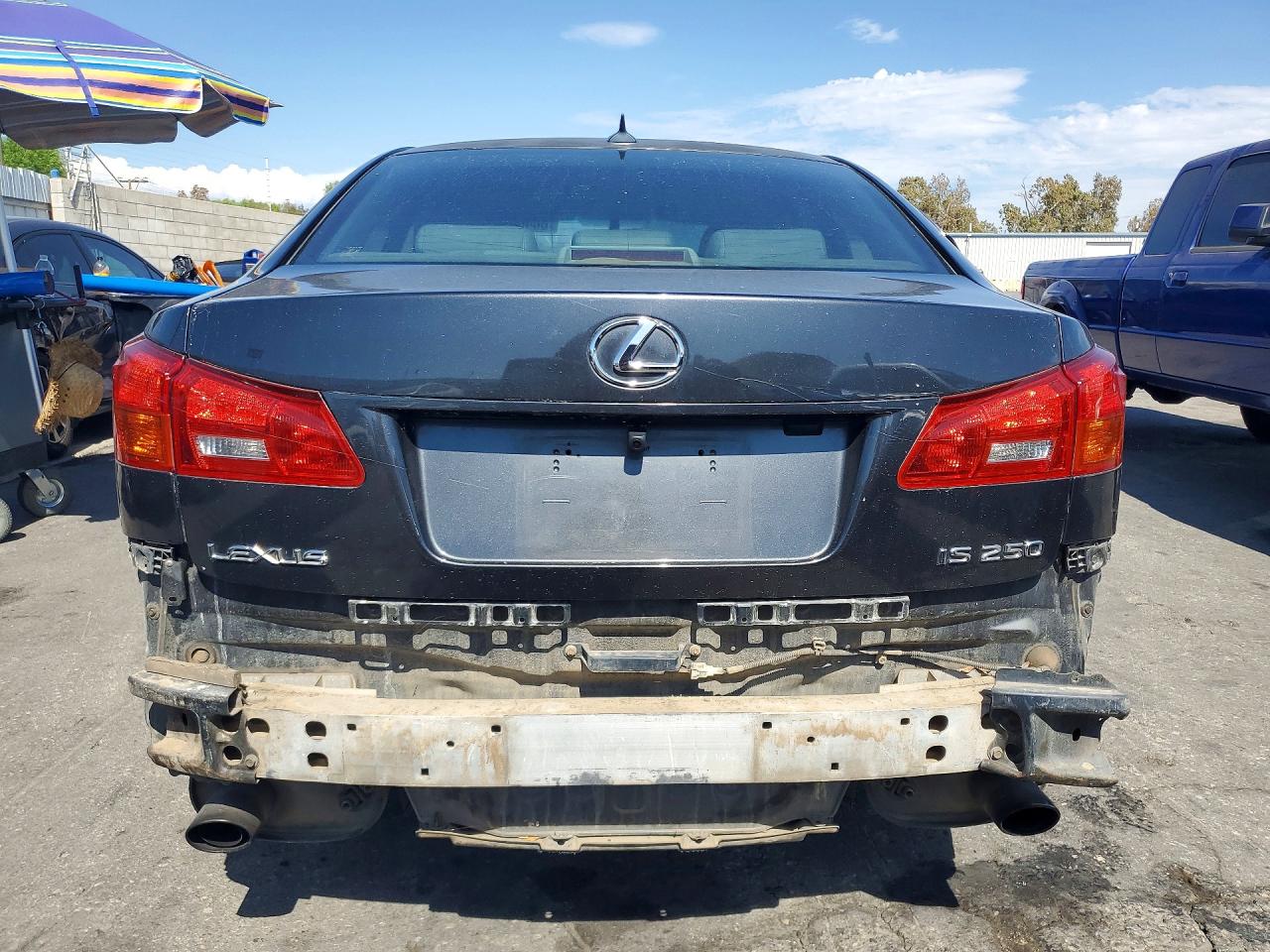 2007 Lexus Is 250 Base Gray vin: JTHBK262275028398