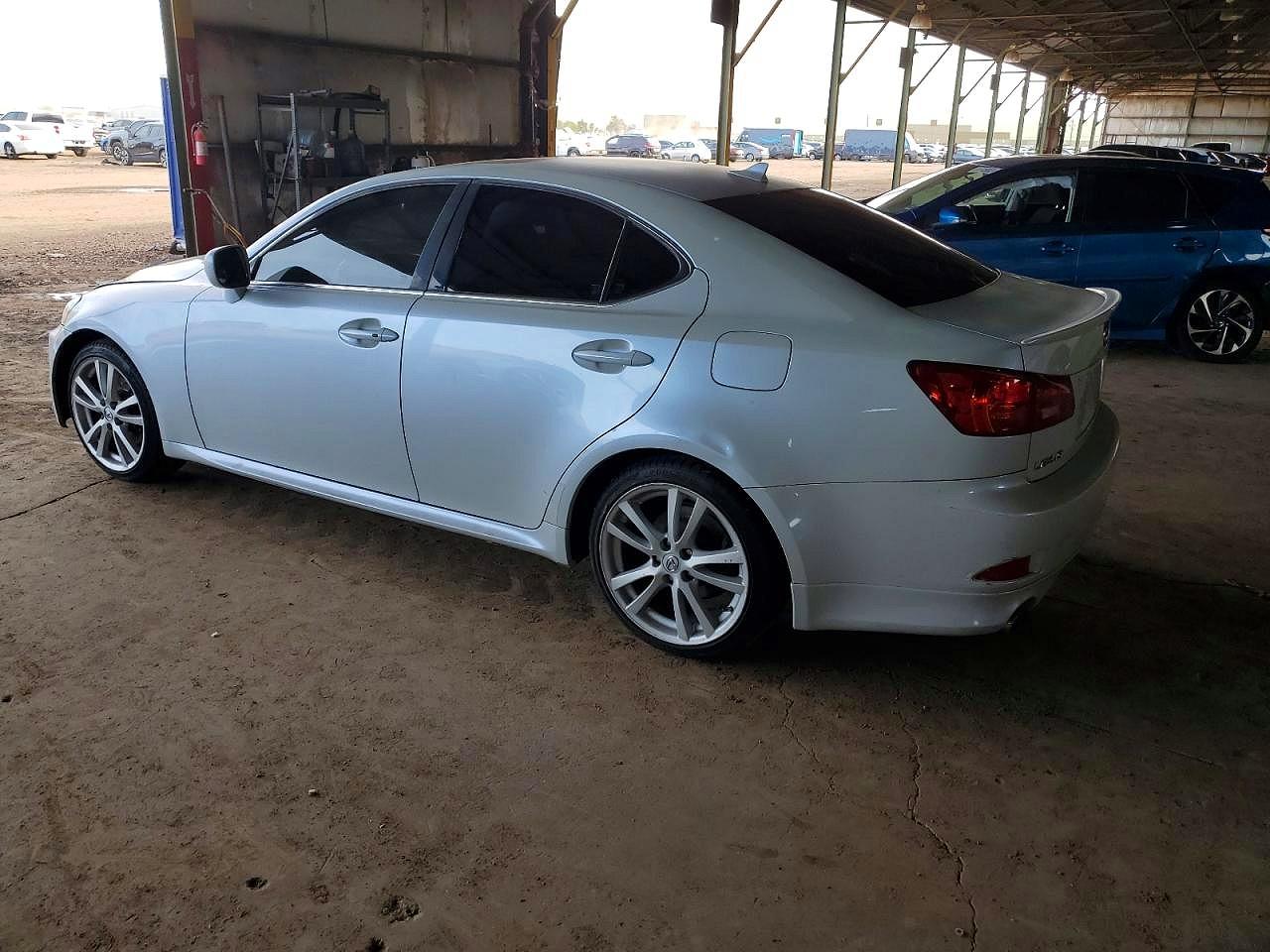 2007 Lexus Is 250 White vin: JTHBK262275029535