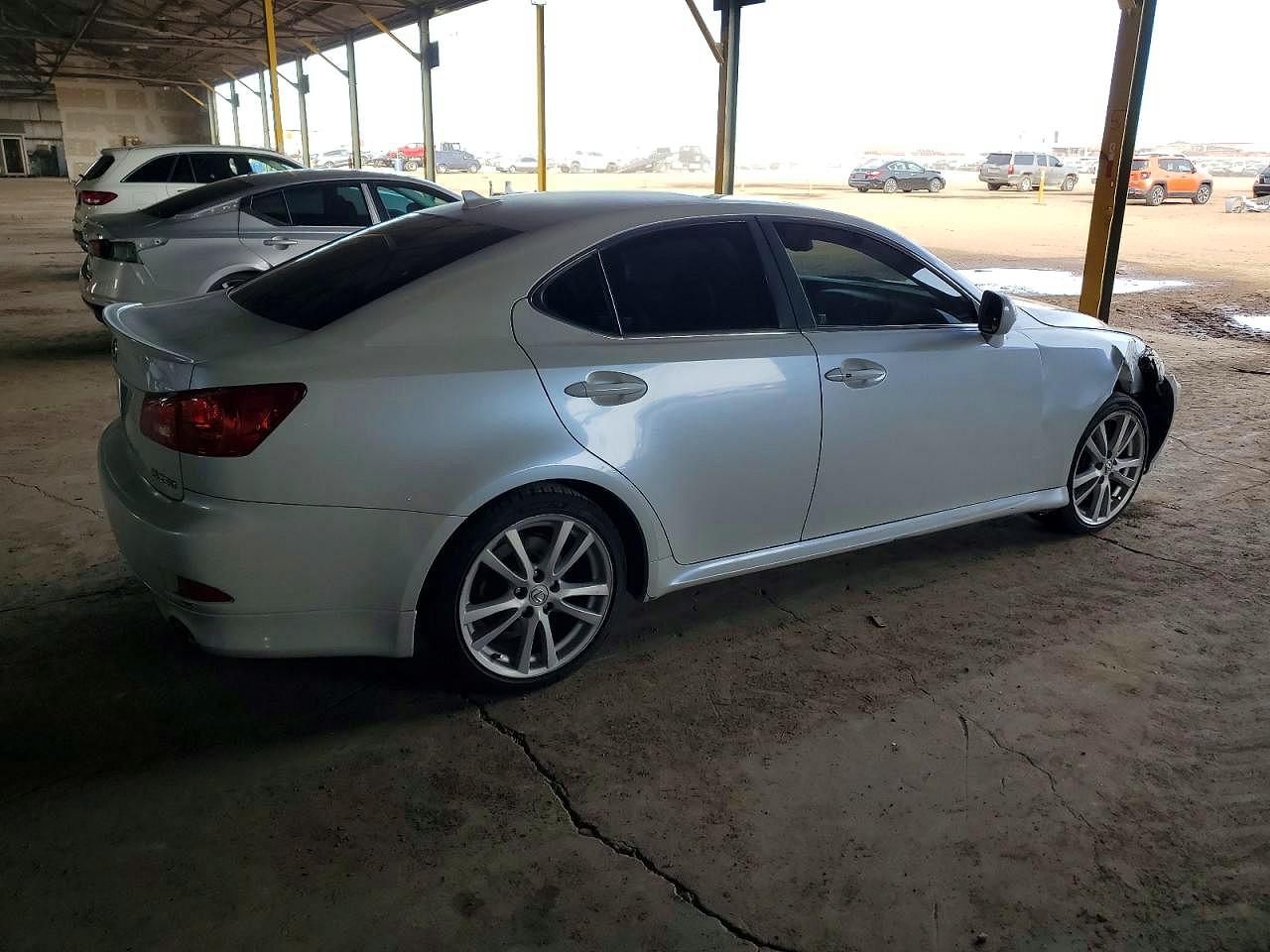 2007 Lexus Is 250 White vin: JTHBK262275029535