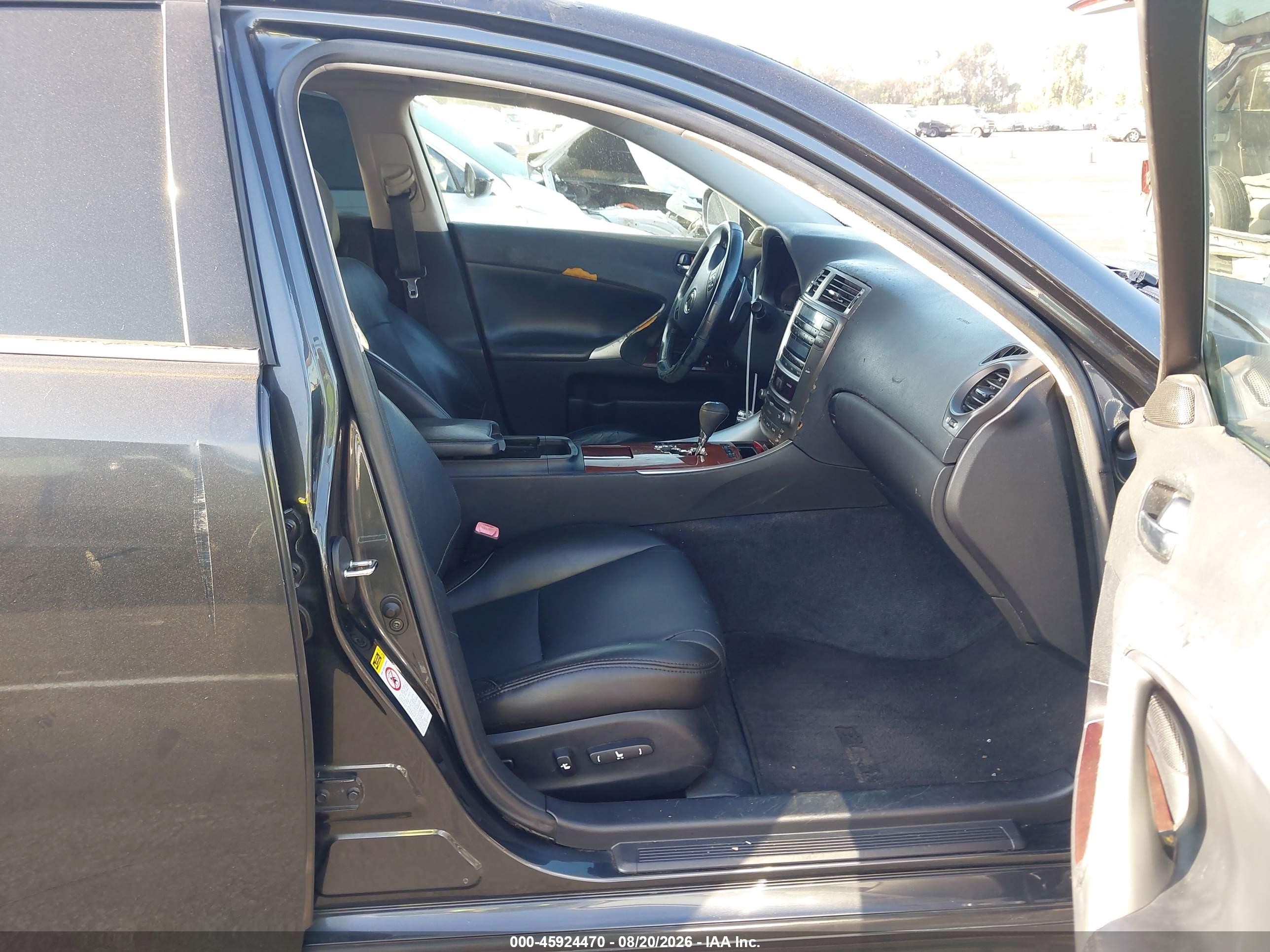 2007 Lexus Is 250   Gray vin: JTHBK262275048425