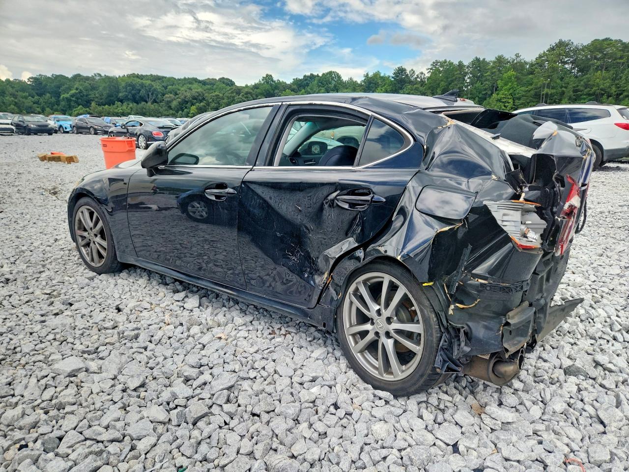 2008 Lexus Is 250 Black vin: JTHBK262285063752
