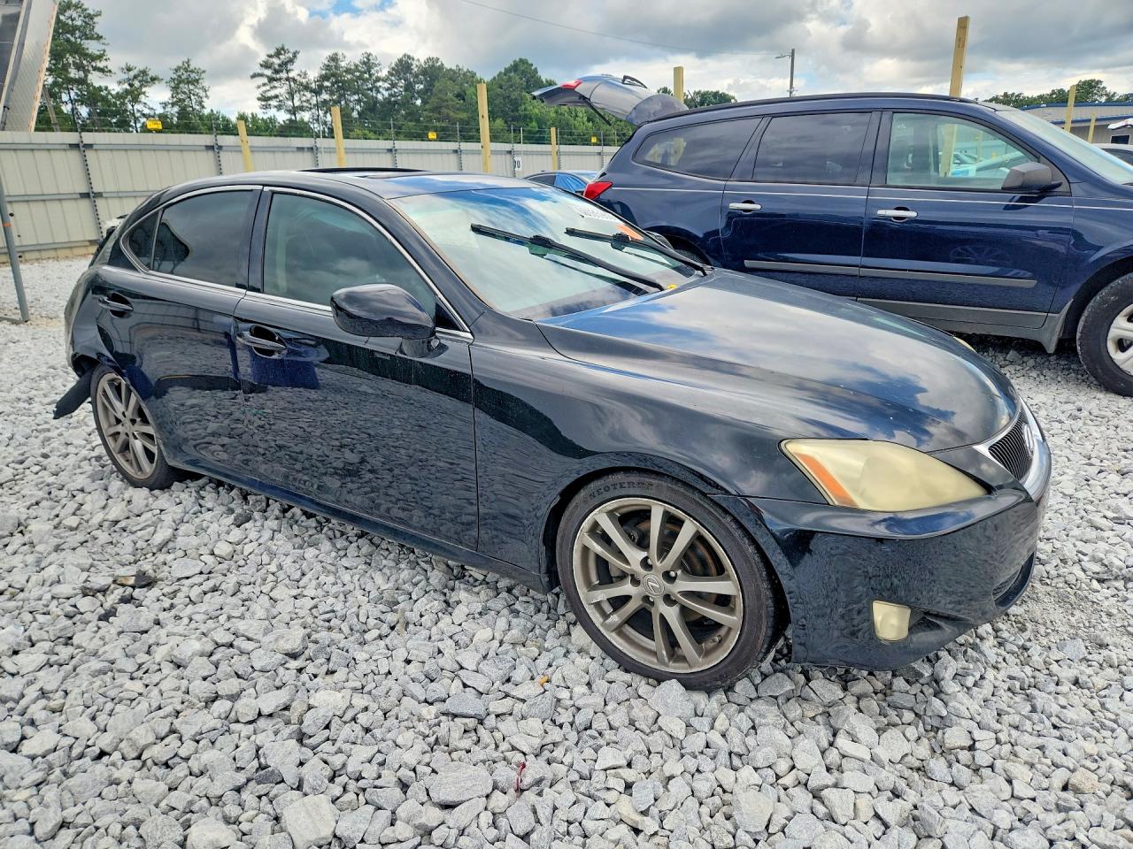2008 Lexus Is 250 Black vin: JTHBK262285063752