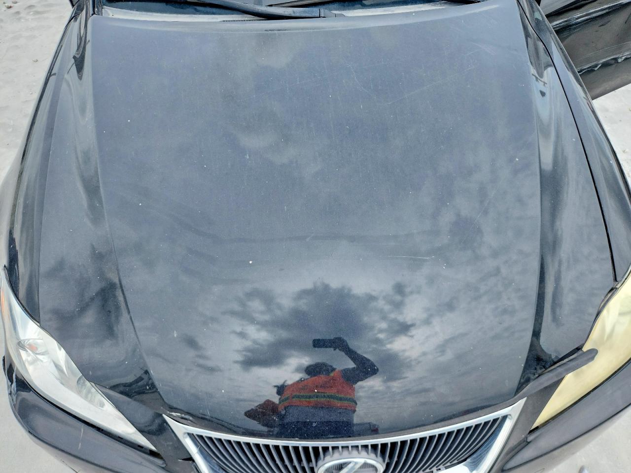 2008 Lexus Is 250 Black vin: JTHBK262285077411
