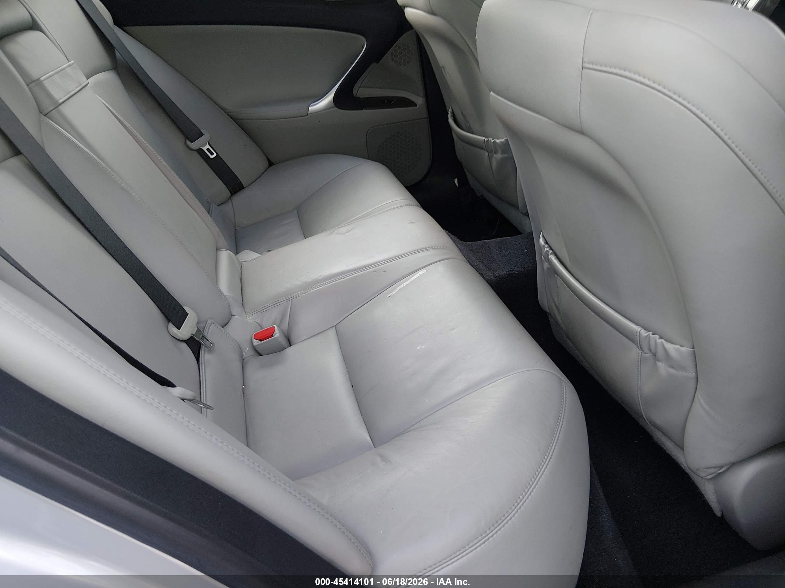 2008 Lexus Is 250   Gray vin: JTHBK262285081264