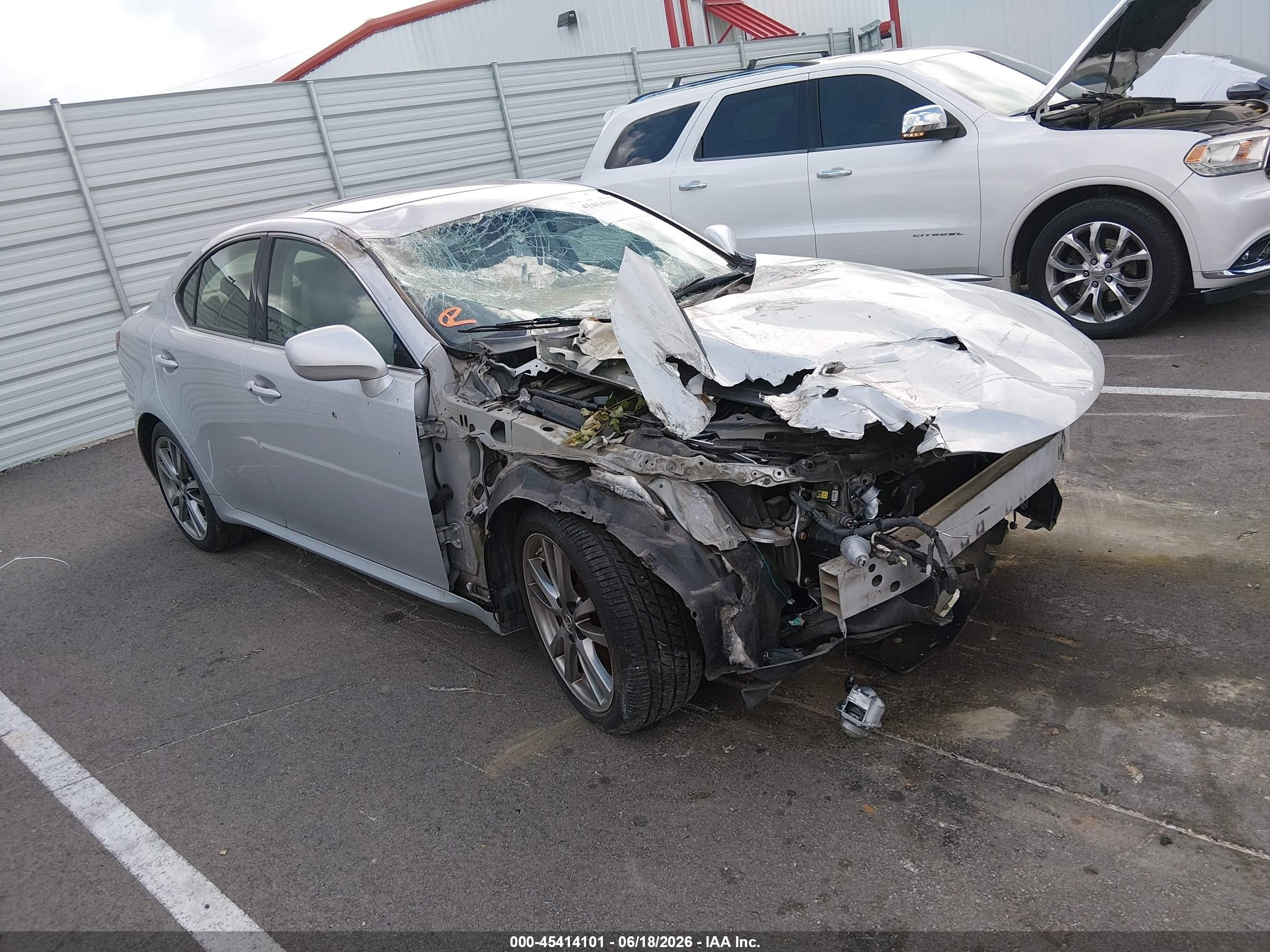 2008 Lexus Is 250   Gray vin: JTHBK262285081264