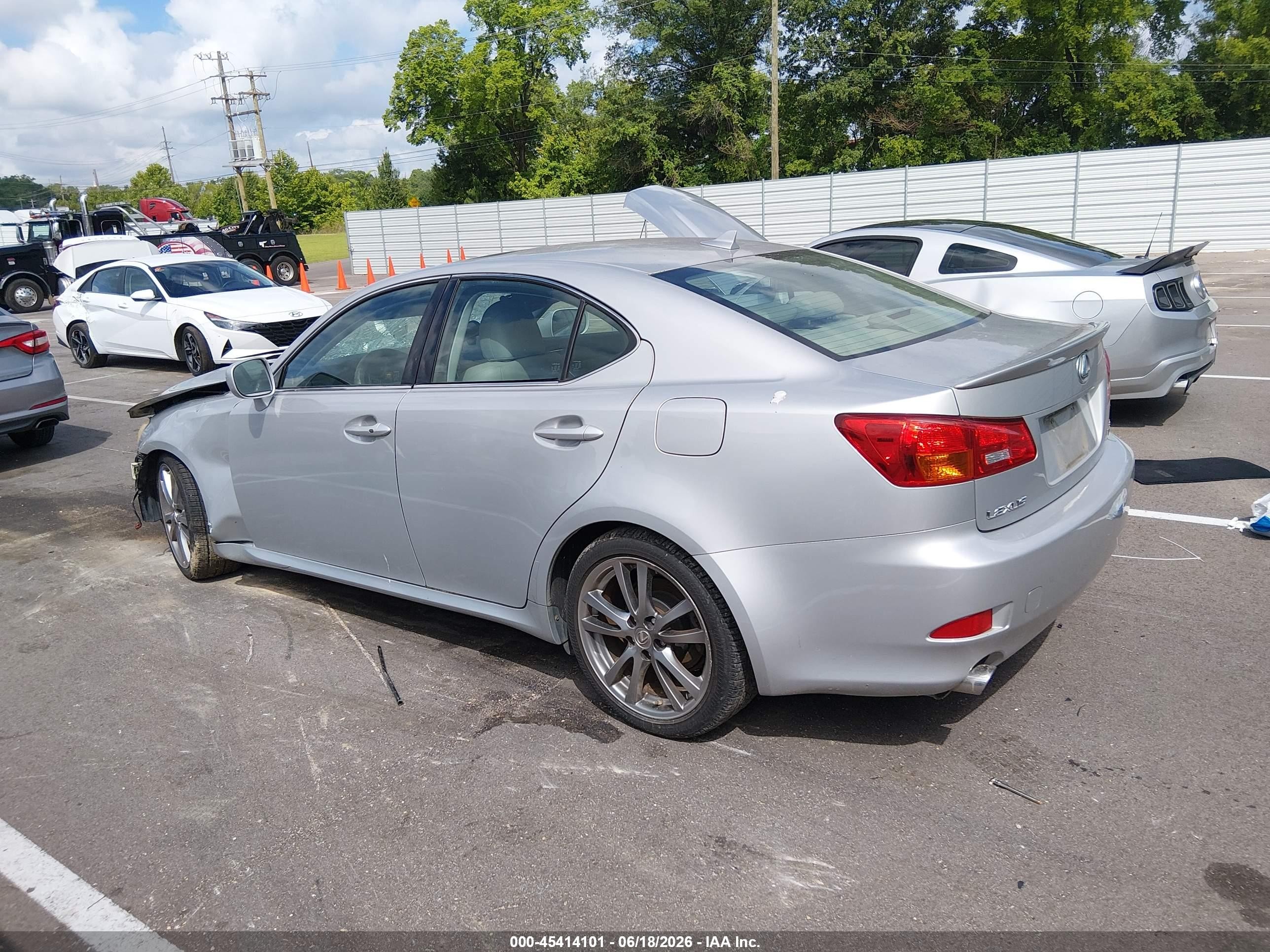 2008 Lexus Is 250   Gray vin: JTHBK262285081264