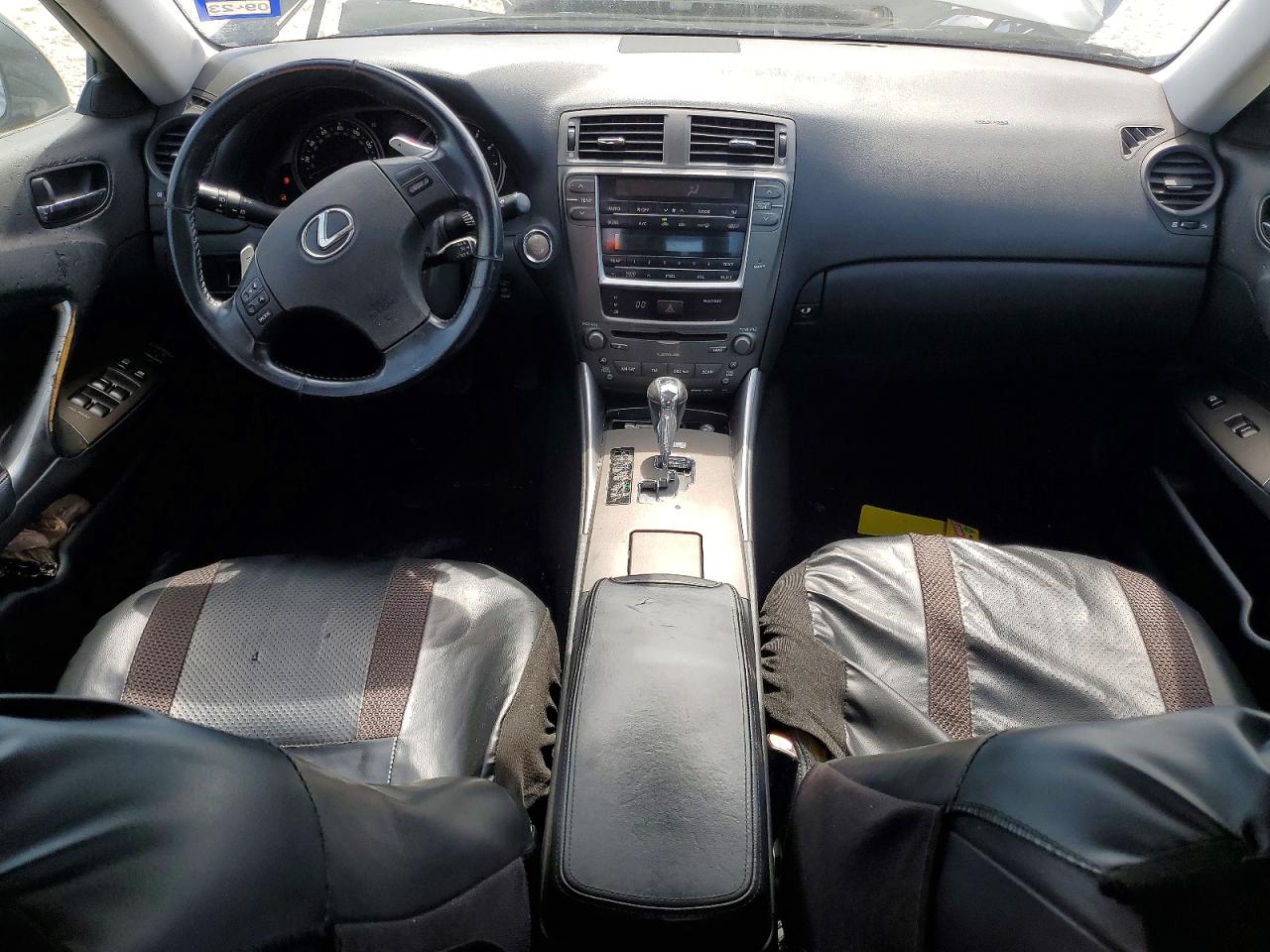 2008 Lexus Is250 Black vin: JTHBK262285082110