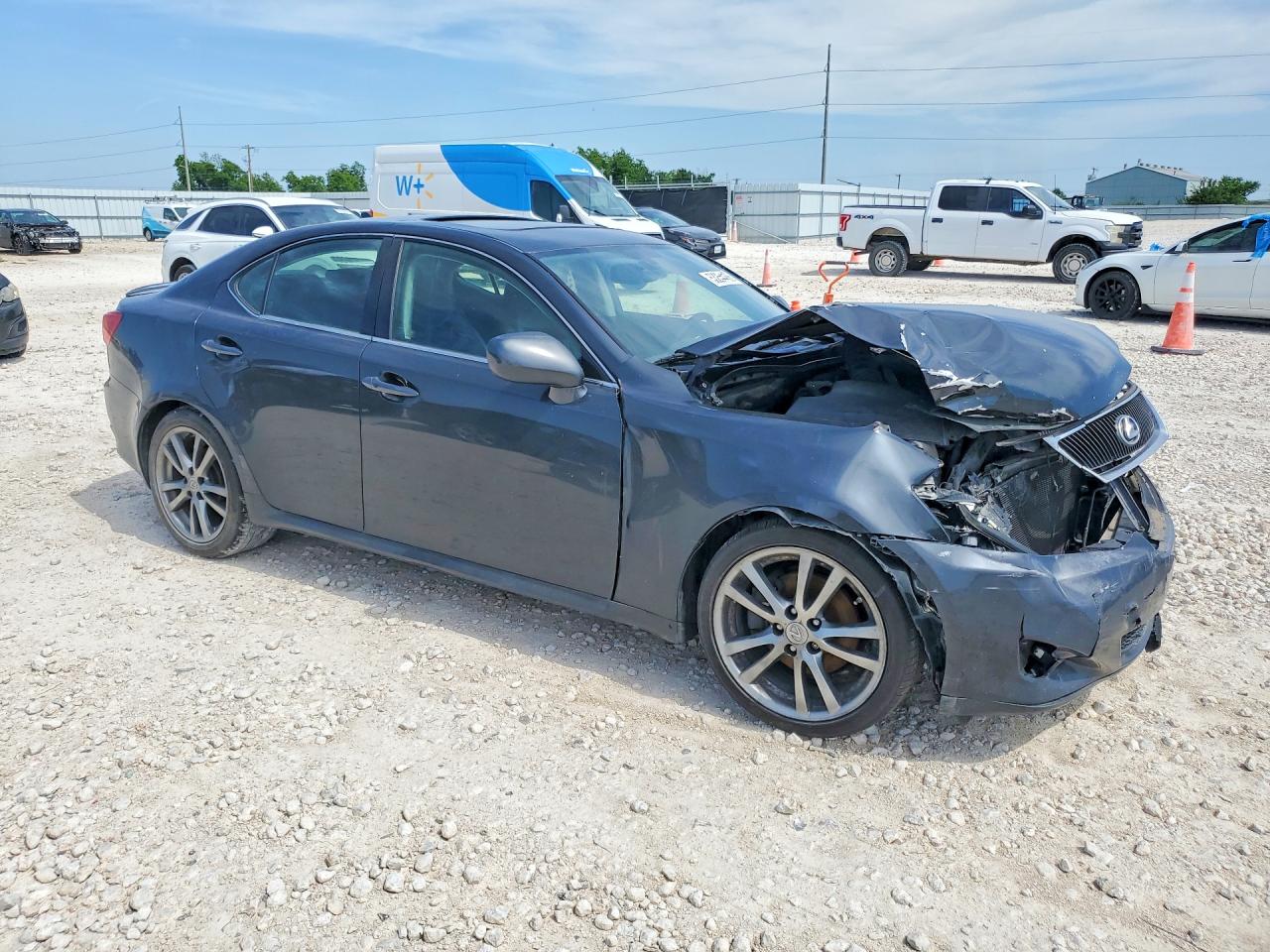 2008 Lexus Is250 Black vin: JTHBK262285082110