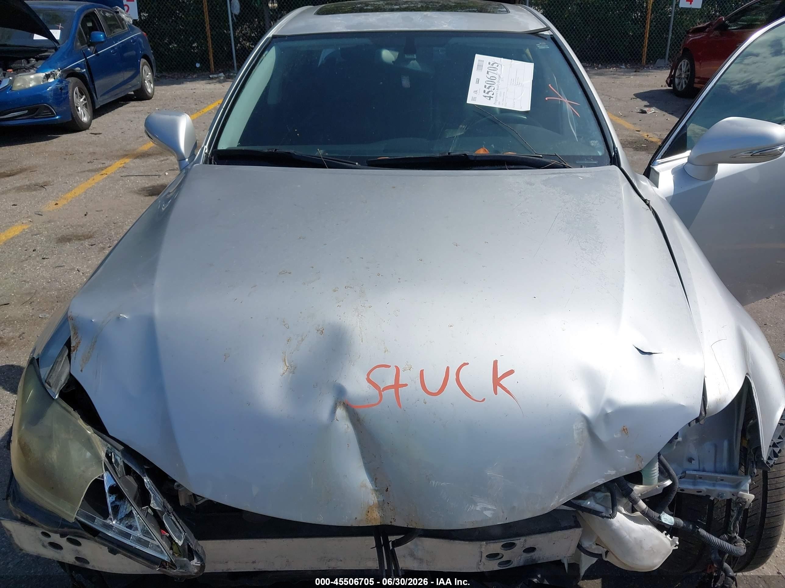 2009 Lexus Is 250   Silver vin: JTHBK262292090498