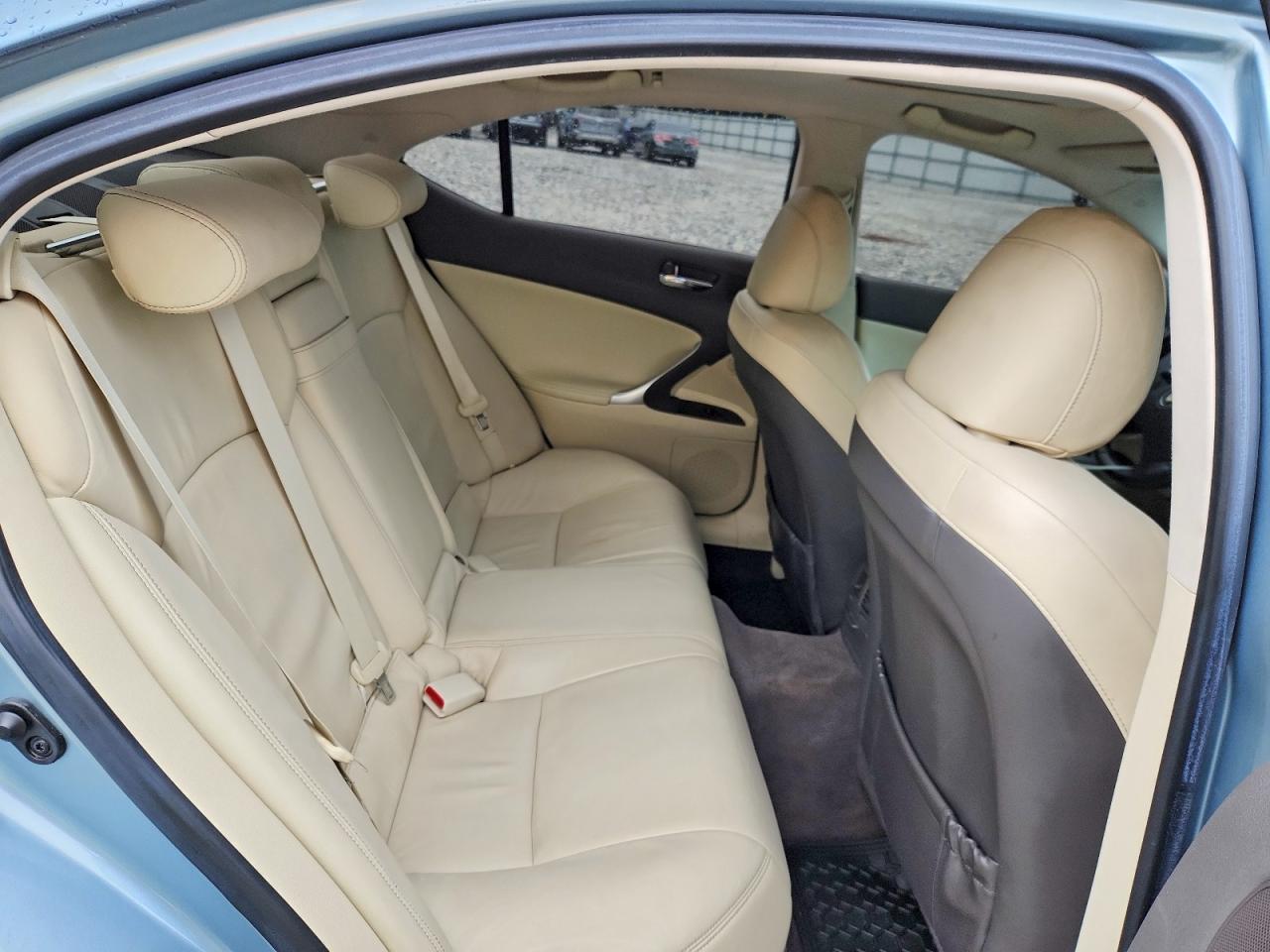 2009 Lexus Is 250 Blue vin: JTHBK262292092381
