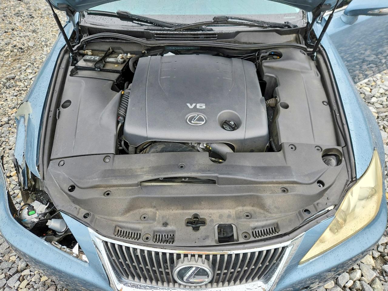 2009 Lexus Is 250 Blue vin: JTHBK262292092381