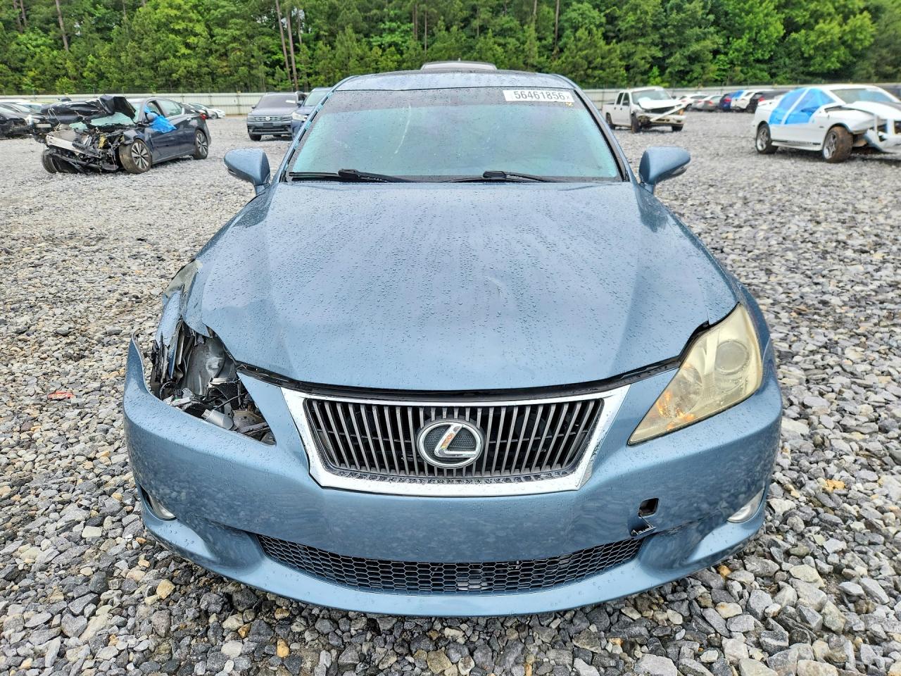 2009 Lexus Is 250 Blue vin: JTHBK262292092381