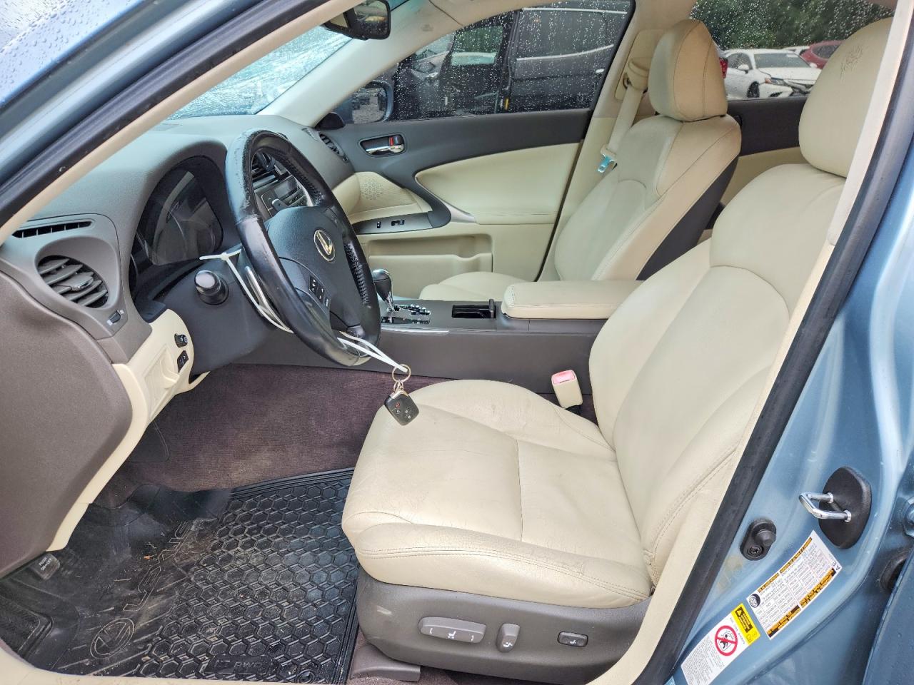2009 Lexus Is 250 Blue vin: JTHBK262292092381