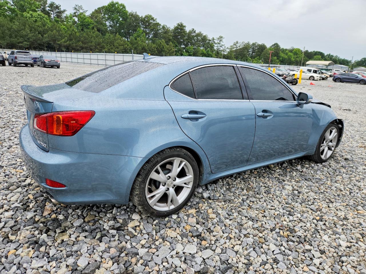 2009 Lexus Is 250 Blue vin: JTHBK262292092381
