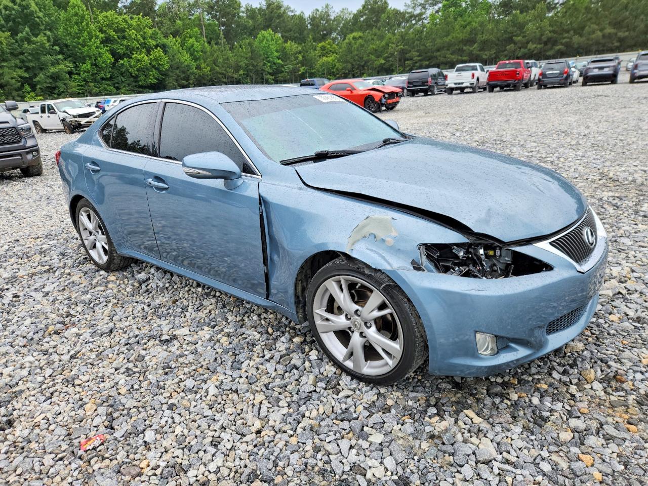 2009 Lexus Is 250 Blue vin: JTHBK262292092381