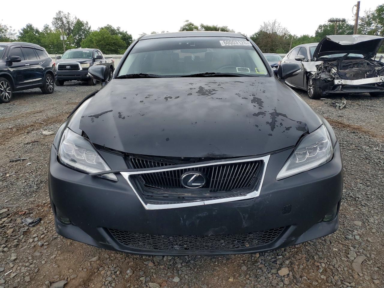 2009 Lexus Is 250 Black vin: JTHBK262292092431