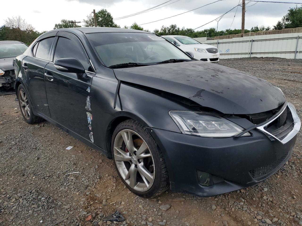 2009 Lexus Is 250 Black vin: JTHBK262292092431