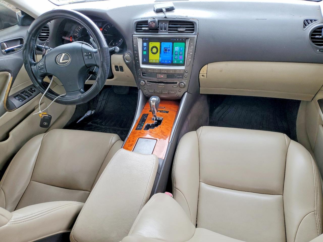 2009 Lexus Is 250 Black vin: JTHBK262292092431