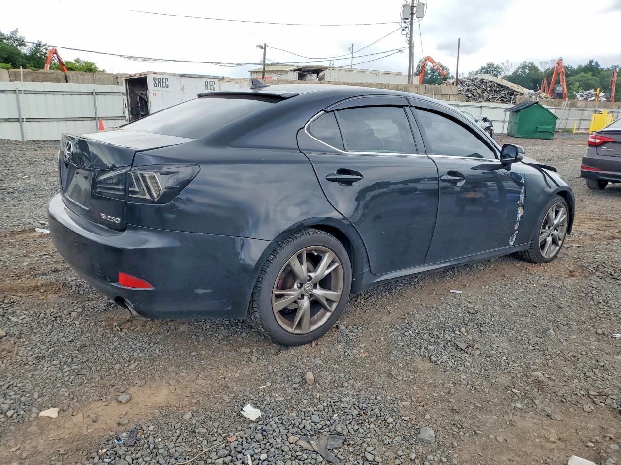 2009 Lexus Is 250 Black vin: JTHBK262292092431