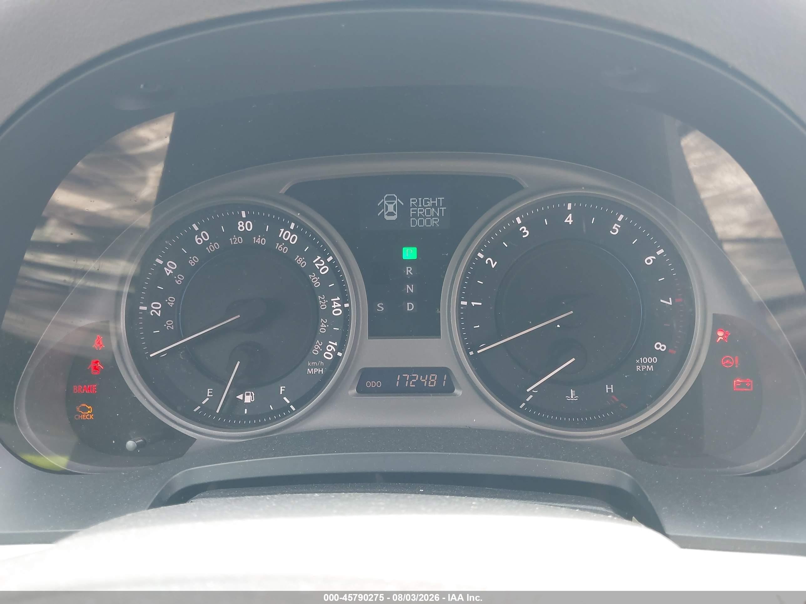 2009 Lexus Is 250   Light Blue vin: JTHBK262295094159