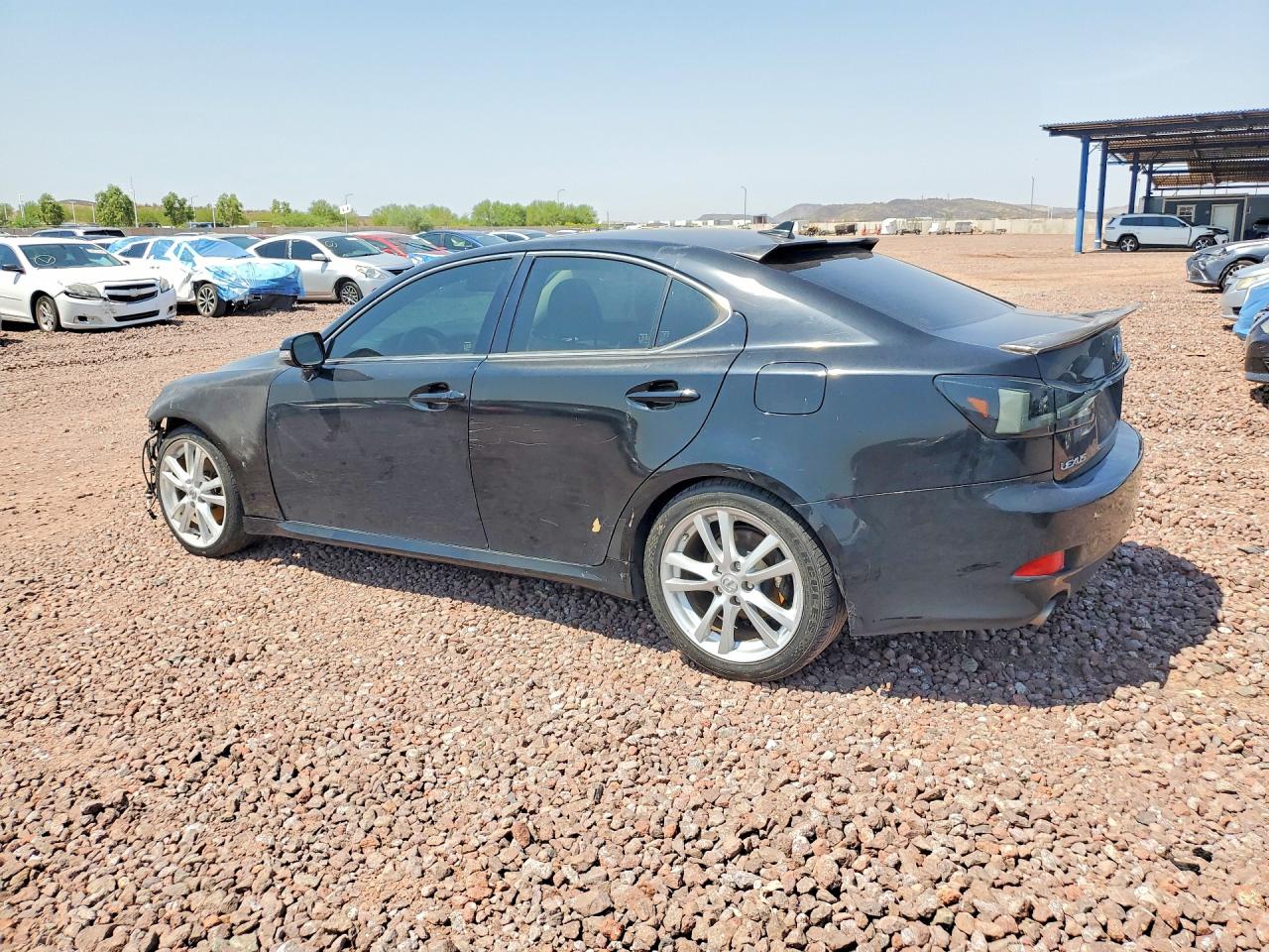 2009 Lexus Is 250 Base Черный vin: JTHBK262295101899