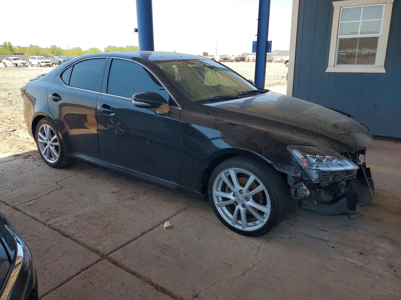 2009 Lexus Is 250 Base Черный vin: JTHBK262295101899
